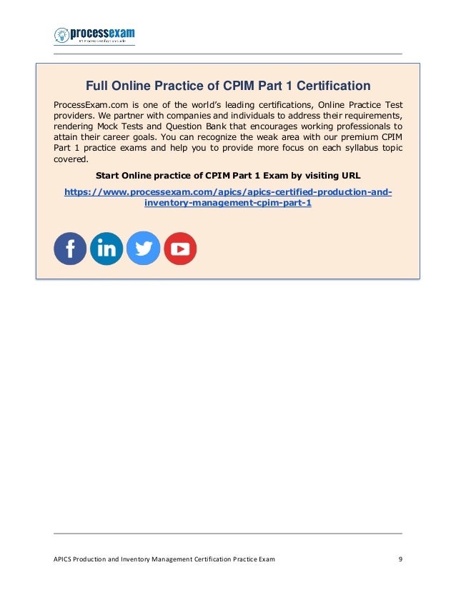 CPIM-8.0 Prüfungs