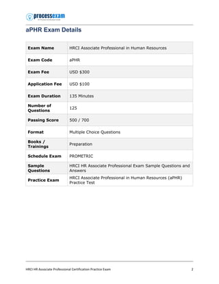 PHR Demotesten