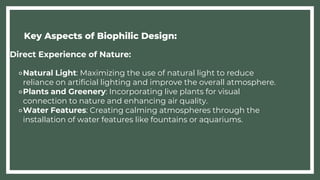 Make Your Office Green with Biophilic Design. | PPTX