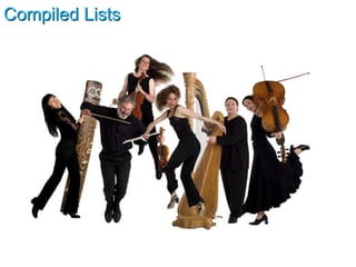 Compiled Lists 