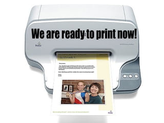 We are ready to print now! 