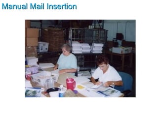 Manual Mail Insertion 