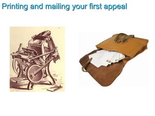 Printing and mailing your first appeal 