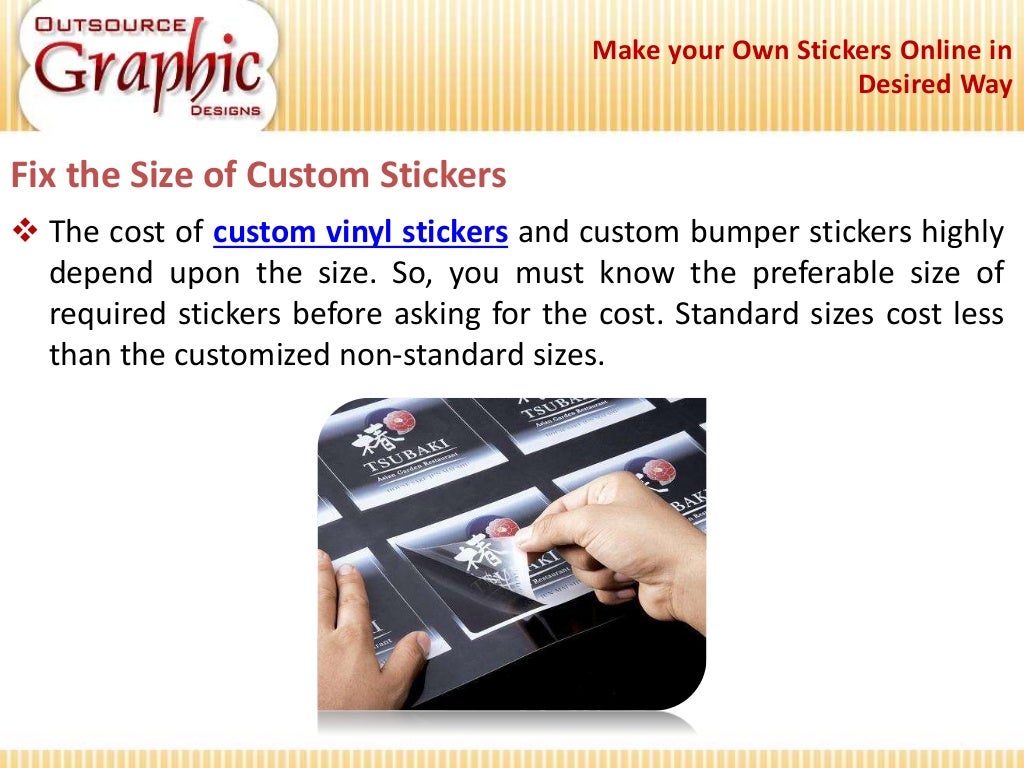 Make your Own Stickers Online in Desired Way