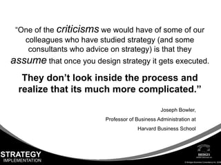 Keynote - Make Your Strategy Come Alive 2-Hour Presentation