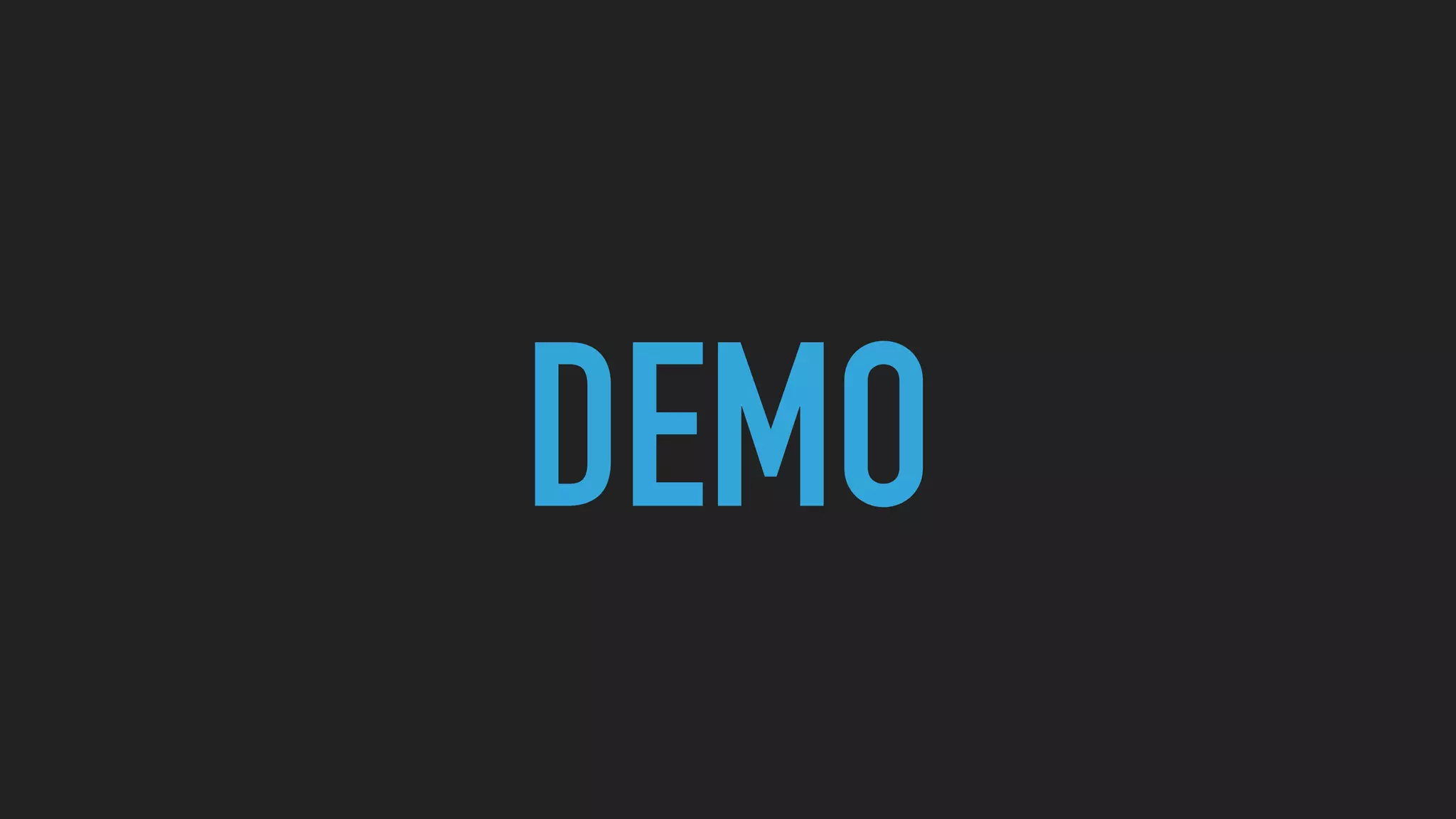 DEMO
 
