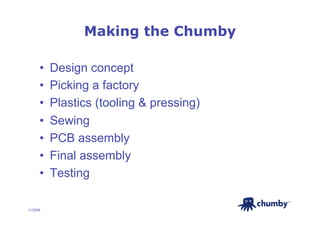 Making the Chumby