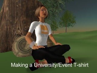 Making a University/Event T-shirt 