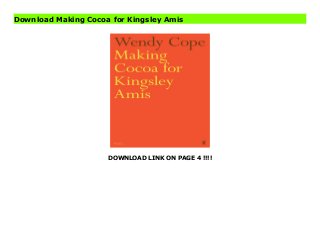 DOWNLOAD LINK ON PAGE 4 !!!!
Download Making Cocoa for Kingsley Amis
Read PDF Making Cocoa for Kingsley Amis Online, Read PDF Making Cocoa for Kingsley Amis, Full PDF Making Cocoa for Kingsley Amis, All Ebook Making Cocoa for Kingsley Amis, PDF and EPUB Making Cocoa for Kingsley Amis, PDF ePub Mobi Making Cocoa for Kingsley Amis, Reading PDF Making Cocoa for Kingsley Amis, Book PDF Making Cocoa for Kingsley Amis, Read online Making Cocoa for Kingsley Amis, Making Cocoa for Kingsley Amis pdf, pdf Making Cocoa for Kingsley Amis, epub Making Cocoa for Kingsley Amis, the book Making Cocoa for Kingsley Amis, ebook Making Cocoa for Kingsley Amis, Making Cocoa for Kingsley Amis E-Books, Online Making Cocoa for Kingsley Amis Book, Making Cocoa for Kingsley Amis Online Read Best Book Online Making Cocoa for Kingsley Amis, Download Online Making Cocoa for Kingsley Amis Book, Read Online Making Cocoa for Kingsley Amis E-Books, Read Making Cocoa for Kingsley Amis Online, Read Best Book Making Cocoa for Kingsley Amis Online, Pdf Books Making Cocoa for Kingsley Amis, Read Making Cocoa for Kingsley Amis Books Online, Read Making Cocoa for Kingsley Amis Full Collection, Download Making Cocoa for Kingsley Amis Book, Read Making Cocoa for Kingsley Amis Ebook, Making Cocoa for Kingsley Amis PDF Read online, Making Cocoa for Kingsley Amis Ebooks, Making Cocoa for Kingsley Amis pdf Download online, Making Cocoa for Kingsley Amis Best Book, Making Cocoa for Kingsley Amis Popular, Making Cocoa for Kingsley Amis Read, Making Cocoa for Kingsley Amis Full PDF, Making Cocoa for Kingsley Amis PDF Online, Making Cocoa for Kingsley Amis Books Online, Making Cocoa for Kingsley Amis Ebook, Making Cocoa for Kingsley Amis Book, Making Cocoa for Kingsley Amis Full Popular PDF, PDF Making Cocoa for Kingsley Amis Read Book PDF Making Cocoa for Kingsley Amis, Read online PDF Making Cocoa for Kingsley Amis, PDF Making Cocoa for Kingsley Amis Popular, PDF Making Cocoa for Kingsley Amis Ebook, Best Book Making Cocoa for
Kingsley Amis, PDF Making Cocoa for Kingsley Amis Collection, PDF Making Cocoa for Kingsley Amis Full Online, full book Making Cocoa for Kingsley Amis, online pdf Making Cocoa for Kingsley Amis, PDF Making Cocoa for Kingsley Amis Online, Making Cocoa for Kingsley Amis Online, Download Best Book Online Making Cocoa for Kingsley Amis, Download Making Cocoa for Kingsley Amis PDF files
 