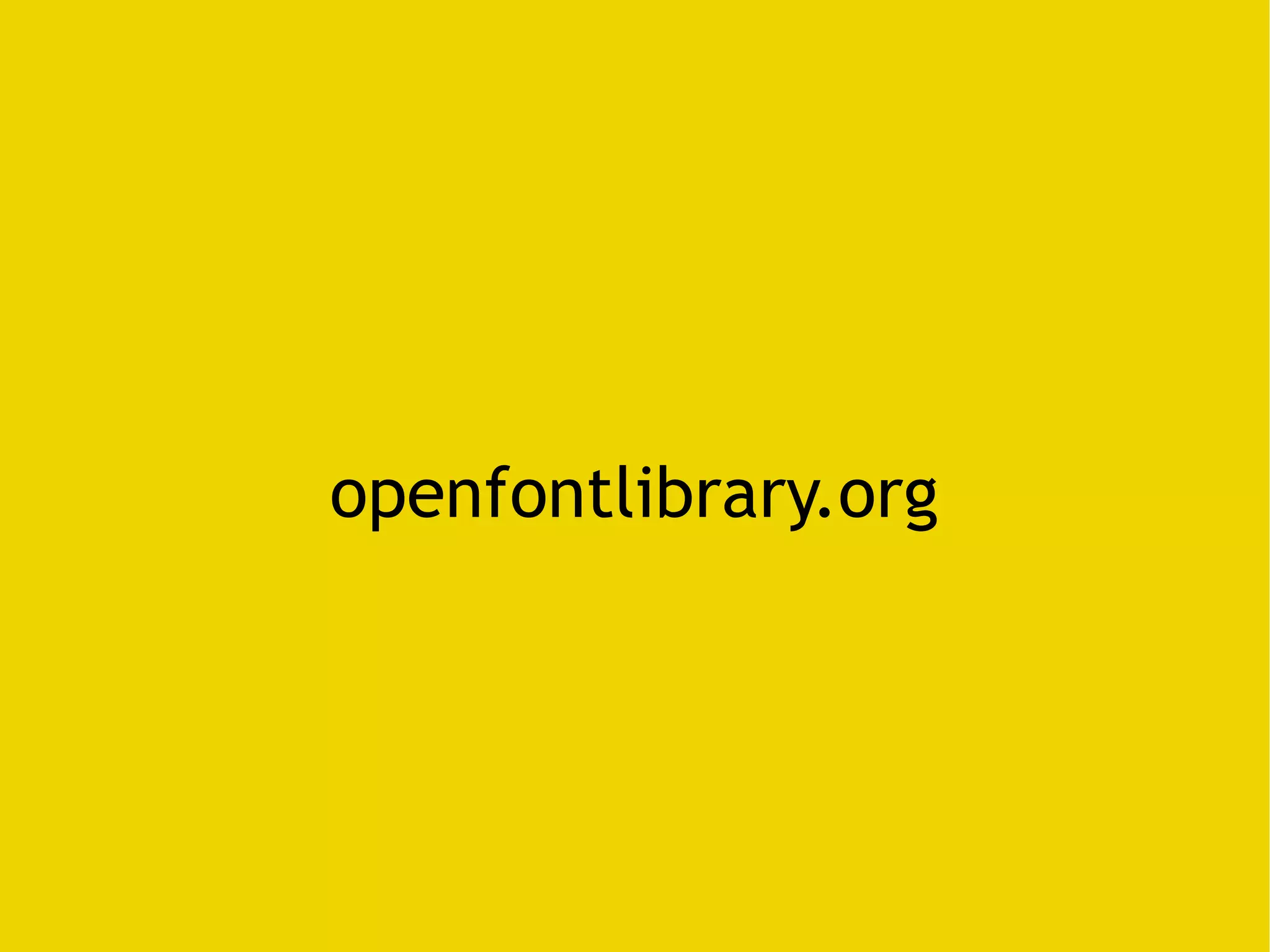openfontlibrary.org