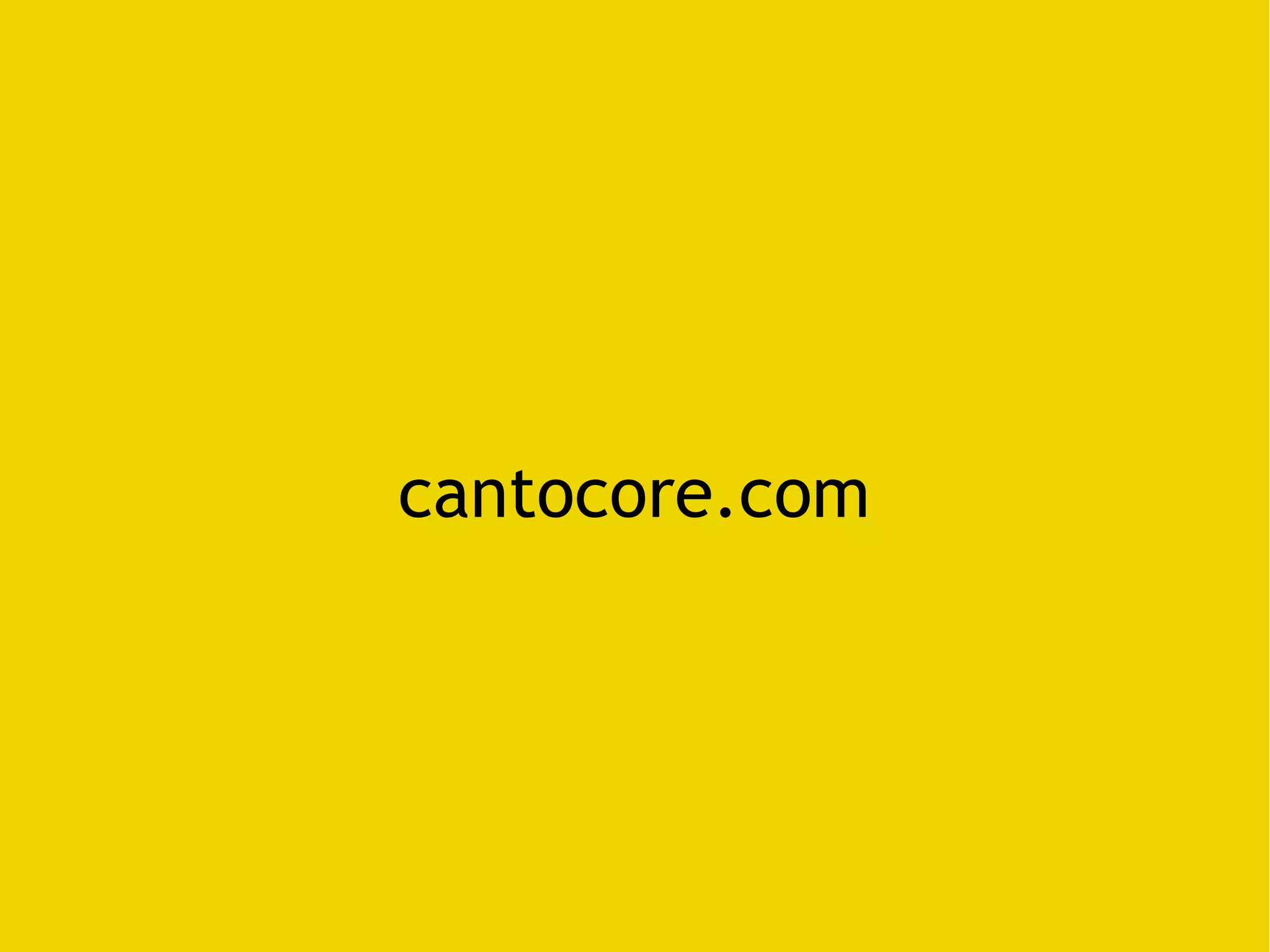 cantocore.com