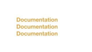 Documentation
Documentation
Documentation
 