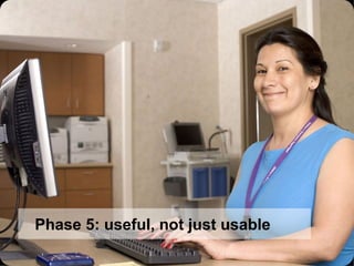 Phase 5: useful, not just usable 