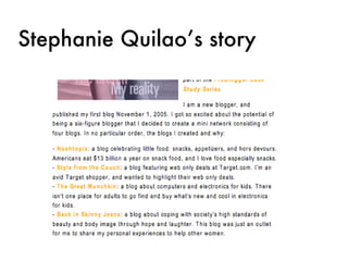 Stephanie Quilao’s story 