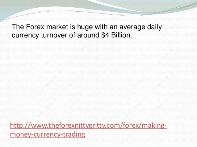 Forex average daily turnover