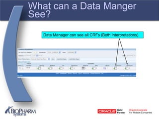 Oracle Data Capture Making Oracle Clinical and Remote Data Capture 4.6 Features Work for ...