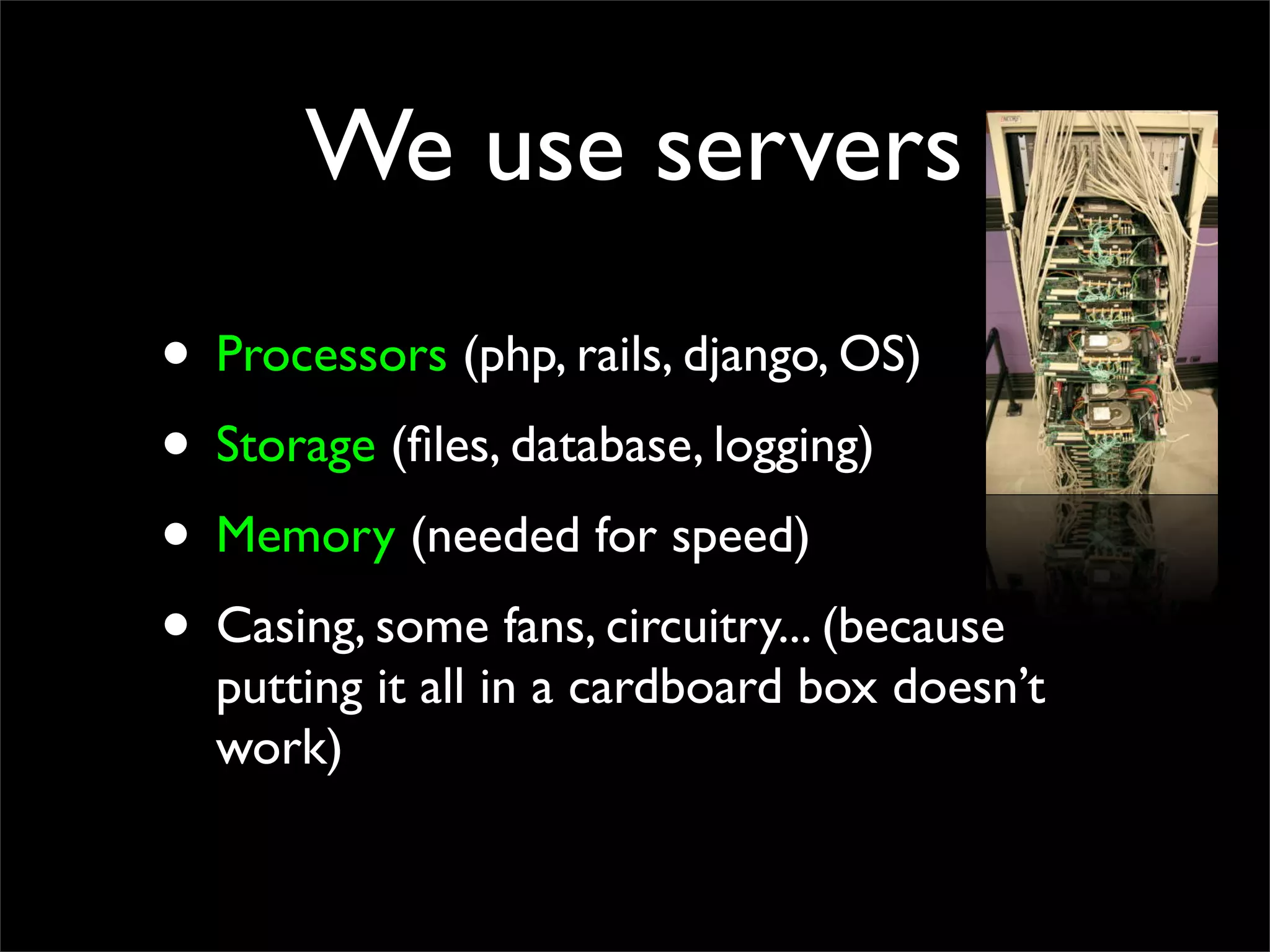 Making performant sites