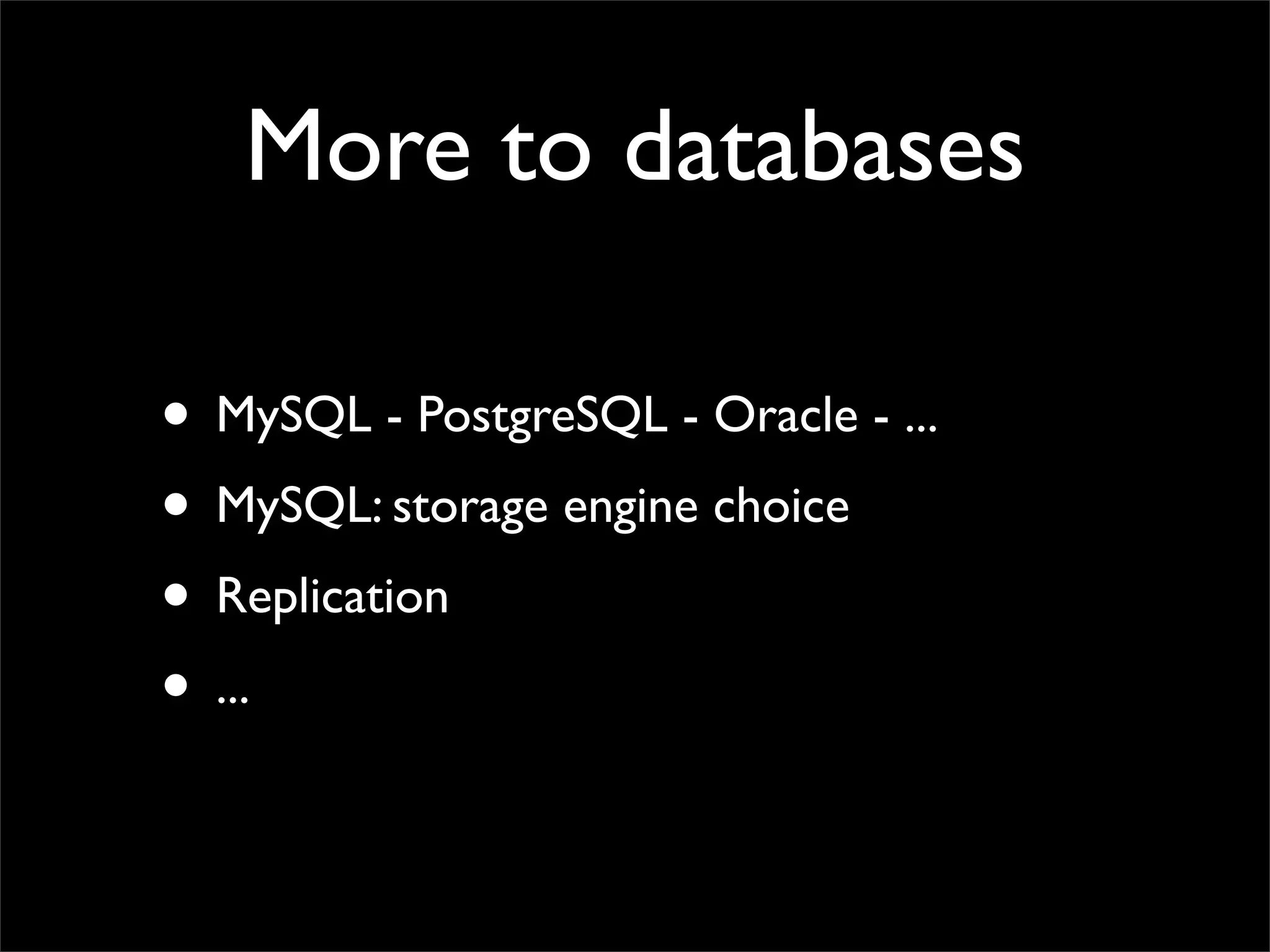 Making performant sites