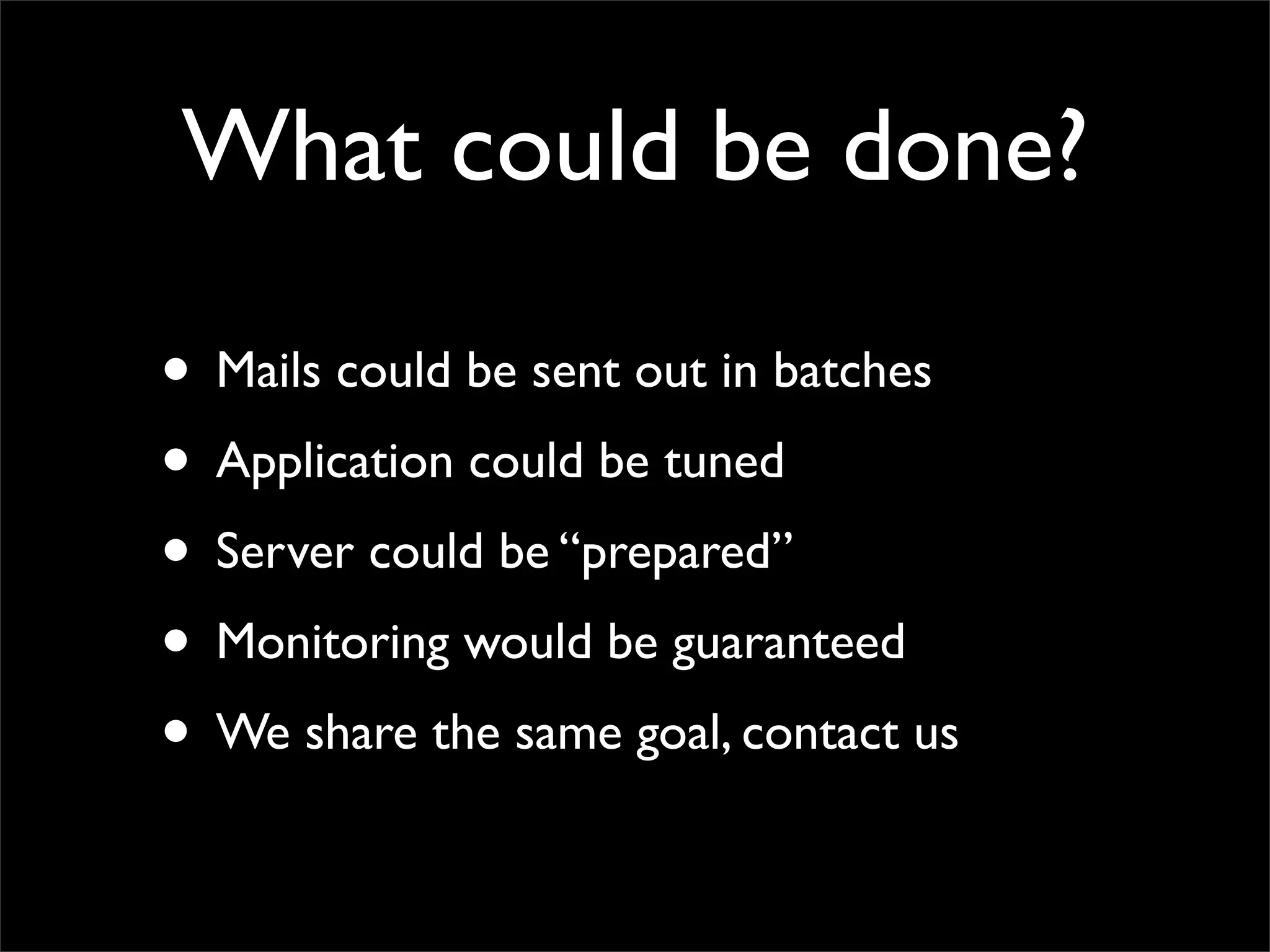 Making performant sites