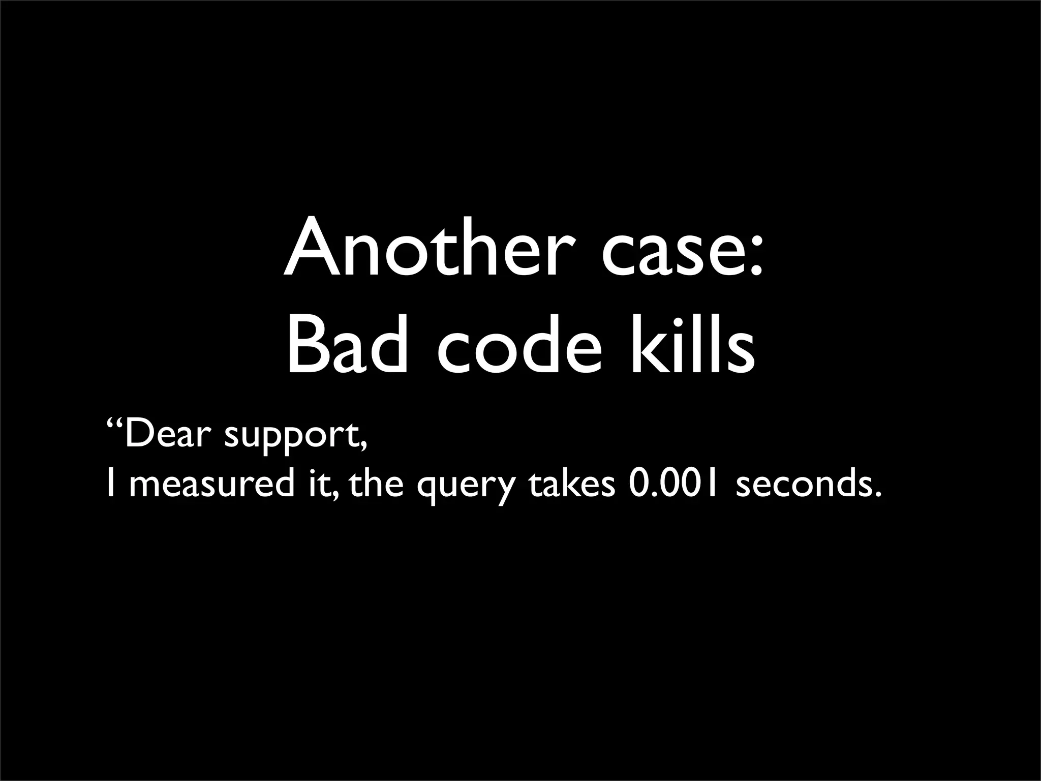 Making performant sites