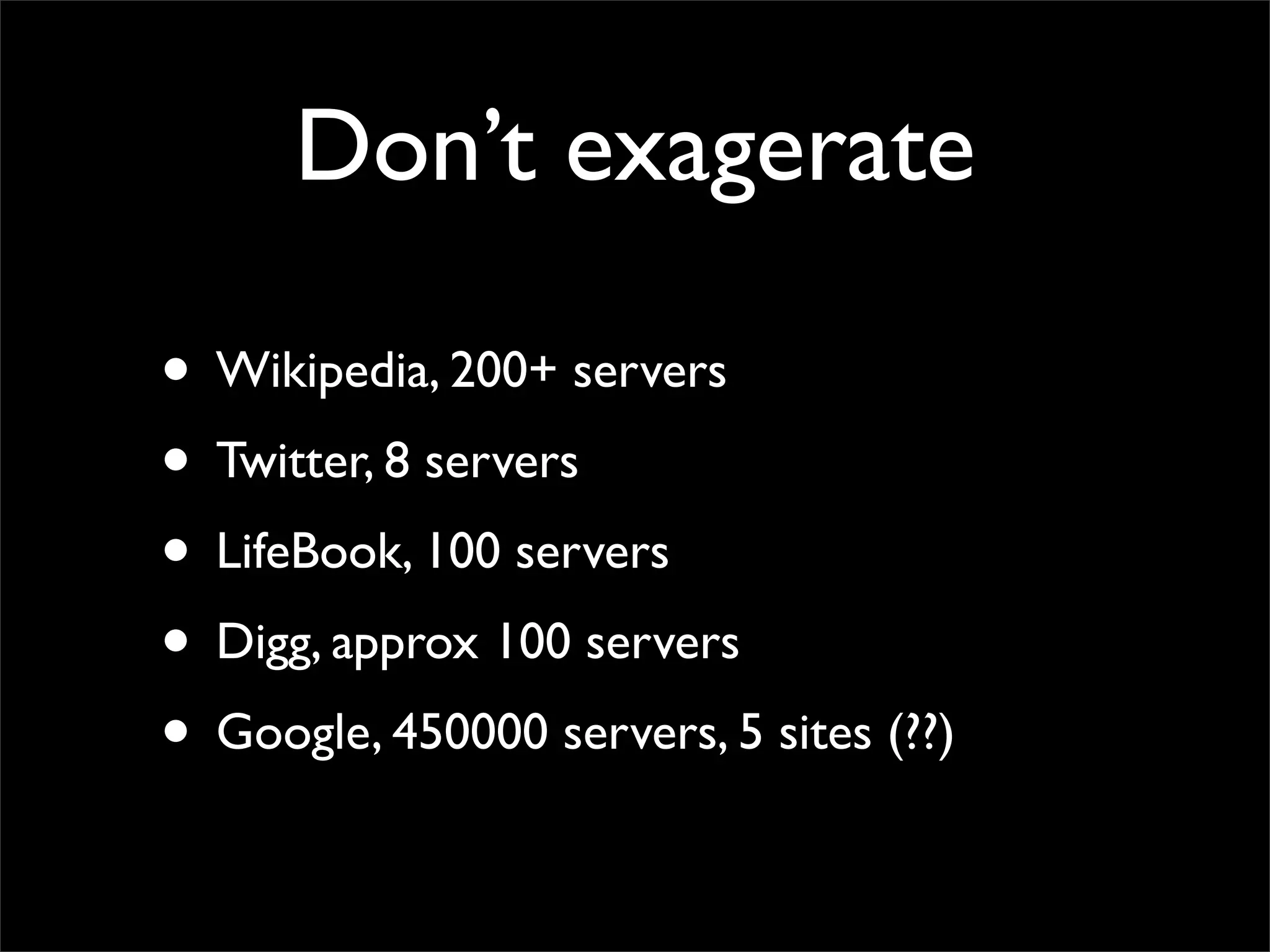 Making performant sites