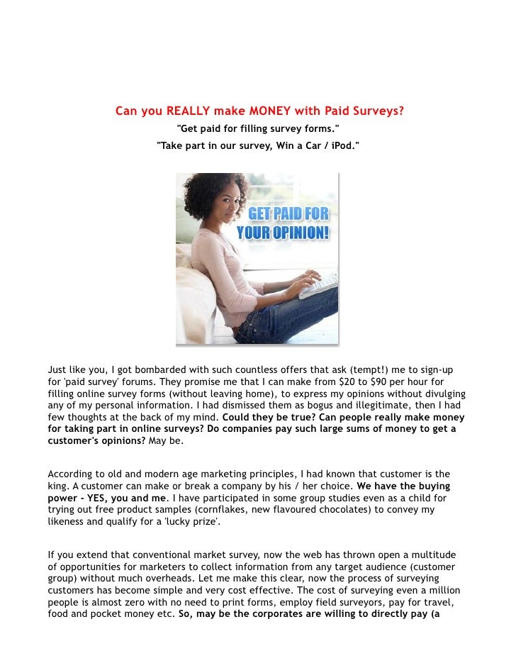 Real Surveys For Money Real Surveys For Money