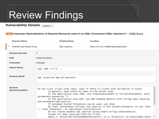 Review Findings
41Making Security Agile
 