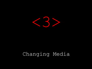 <3> Changing Media 