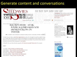 Generate content and conversations