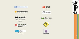 Team Foundation
    Server




   PVCS Pro




   ClearCase

                  12
 