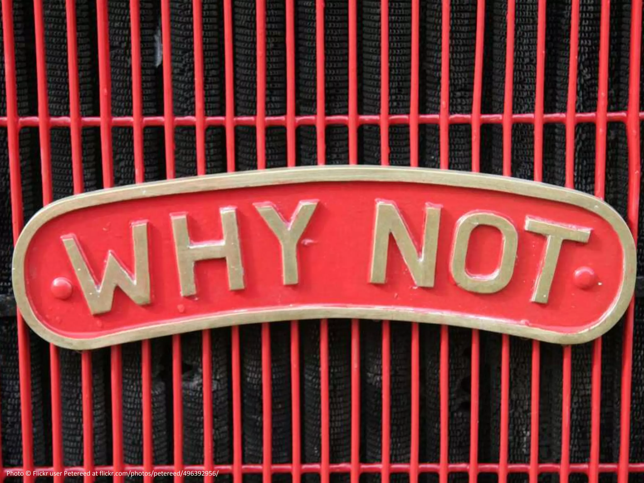 Photo © Flickr user Petereed at flickr.com/photos/petereed/496392956/
 