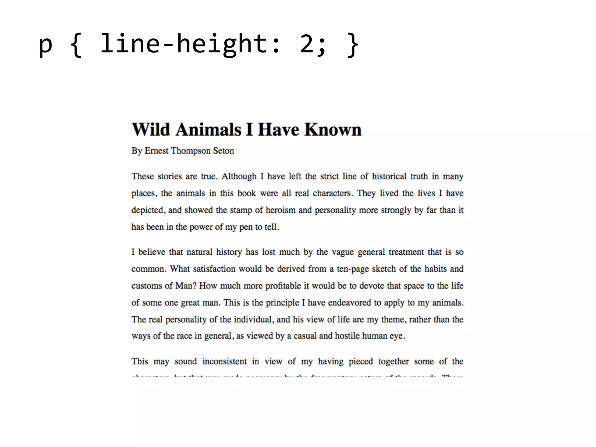 p'{'line5height:'2;'}
 