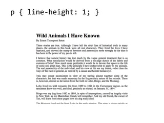 p'{'line5height:'1;'}
 