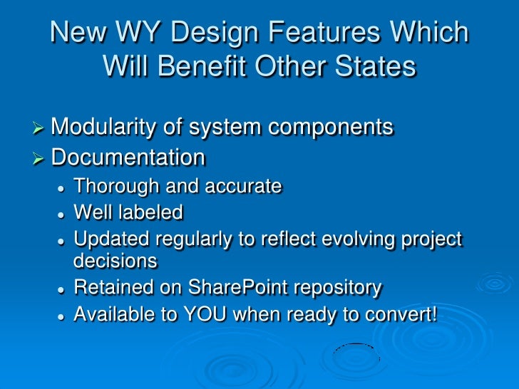 Making WIC EBT Affordable in Wyoming