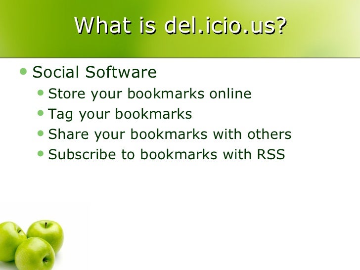 making your bookmarks yummy with del icio us