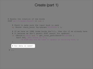 Making Your Perl REST