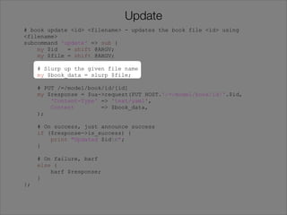 Making Your Perl REST