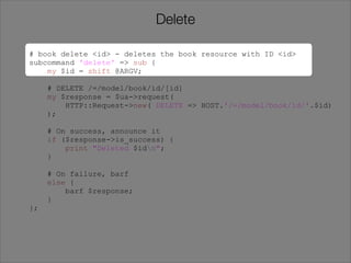 Making Your Perl REST