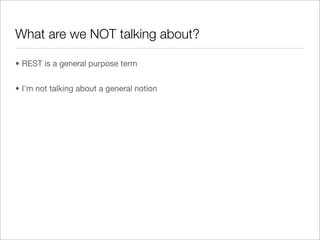 Making Your Perl REST