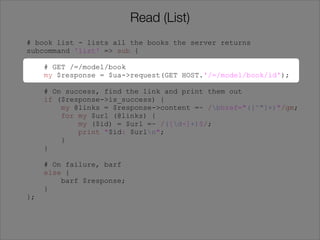 Making Your Perl REST