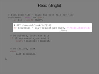 Making Your Perl REST