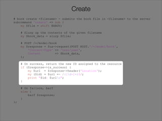 Making Your Perl REST