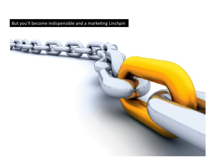 Making A Career Decision. Do you want to be a Linchpin