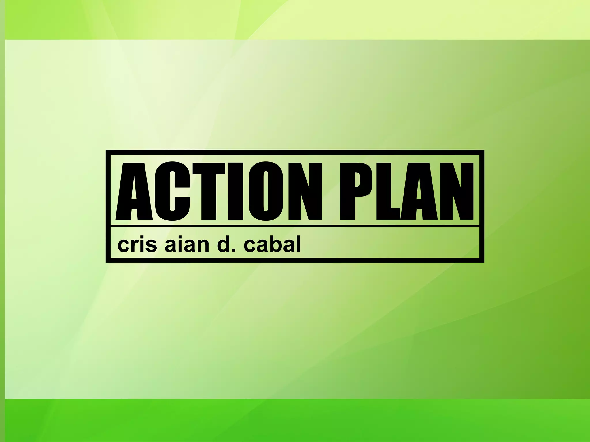 making-action-plan-ppt
