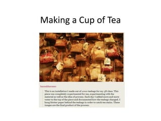 Making a Cup of Tea
 