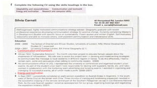 Communicationandteamwork
Energyand motivation
 