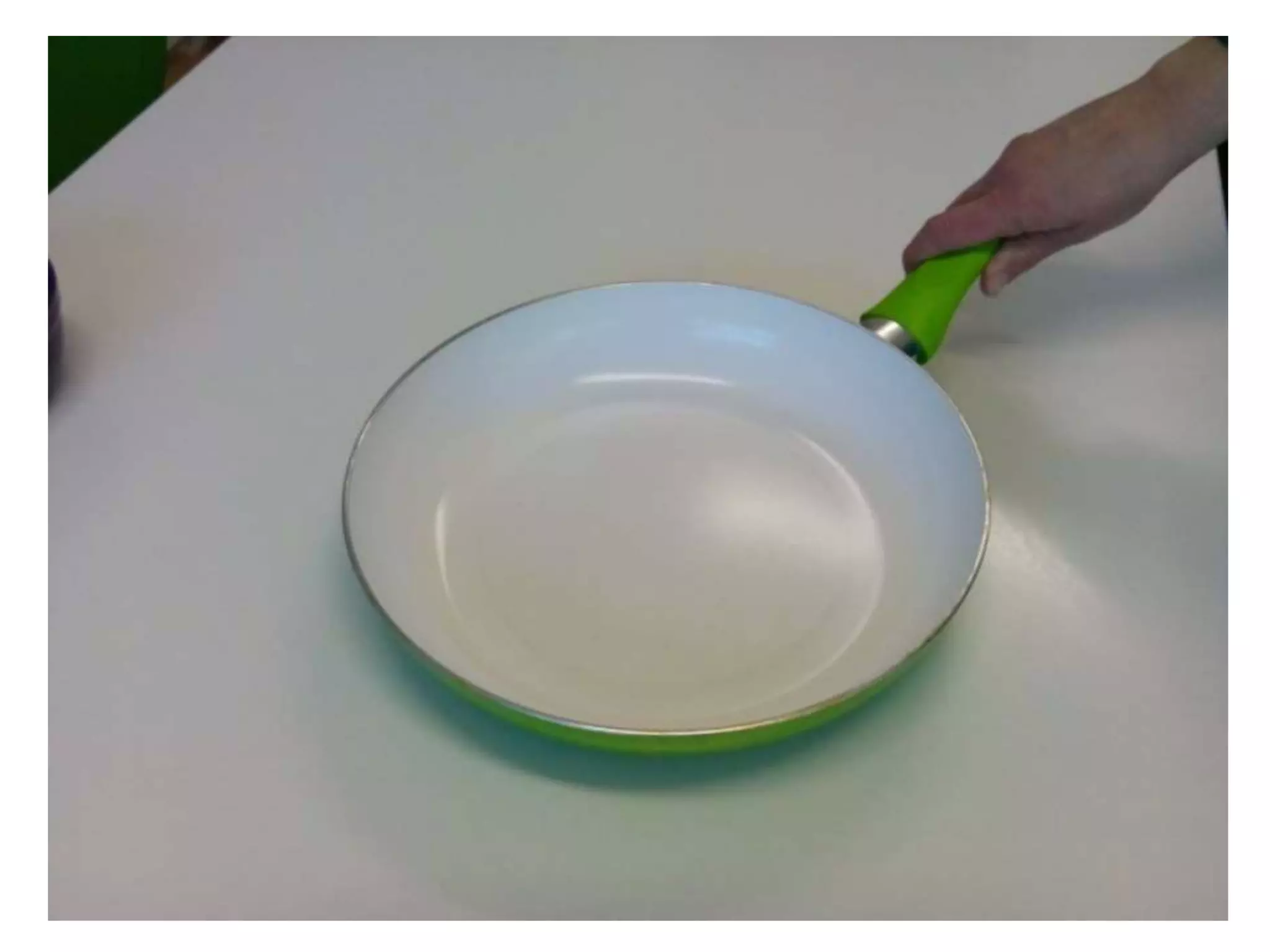 Making a fried egg in a toast - work skill