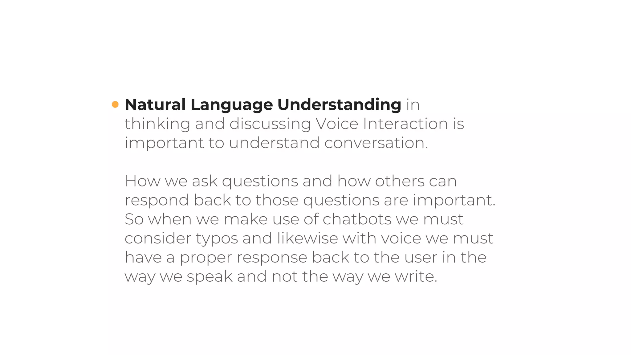 Natural Language Understanding
 