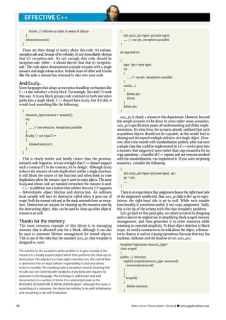 Making an Exception | PDF | Programming Languages | Computing