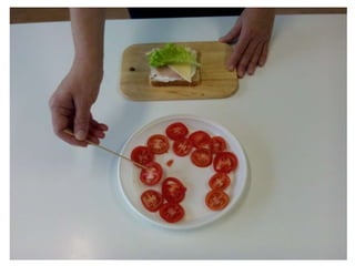 Making a sandwich - work skill